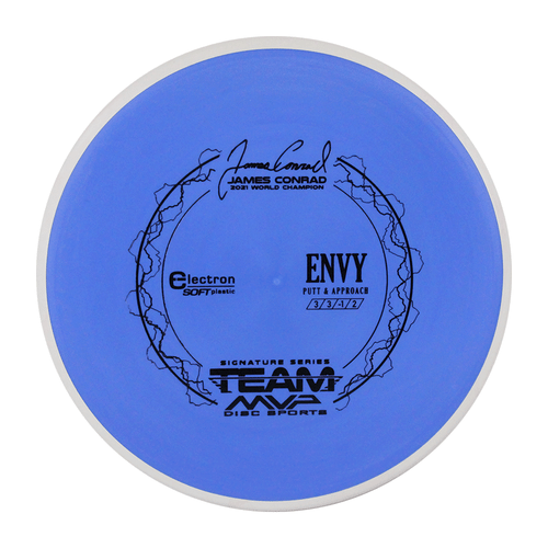 Axiom Disc Golf James Conrad Signature Electron Envy Soft Putter 3/3/0/2 Choose - Picture 22 of 140