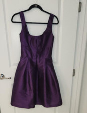 Alfred Sung | Majestic Purple Cocktail Sleeveless Dress Size 6 Like New w/tag