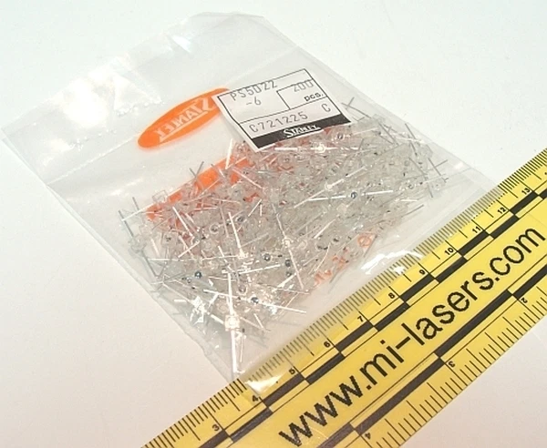 NUEVO lote de 200 TRANSISTORES FOTOGRÁFICOS STANLEY PS5022 detector de luz láser fotodiodo Foto 3 de 4