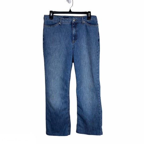 Jeans Escada Sport Bootcut Talla 8 Lavado Medio Diseñador Denim - Imagen 2 de 7