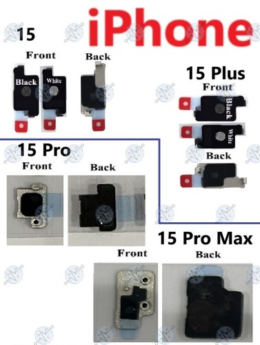RETINA ANTIPOLVERE VETRO POSTERIORE MICROFONO IPHONE 11 12 13 14 15 MINI PRO MAX - Foto 6 di 6