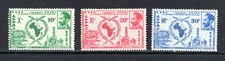 R5027 Éthiopie 1958 Conférence Des États Africains Indépendants 3v. MLH