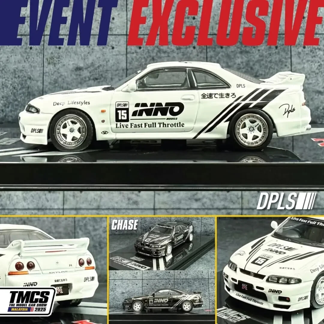 INNO64 イノモデルR34 DLPS TMCS 2025 CHASE - INNO64 x DPLS Nissan Skyline GT-R R34 TMCS 2025 | eBay
