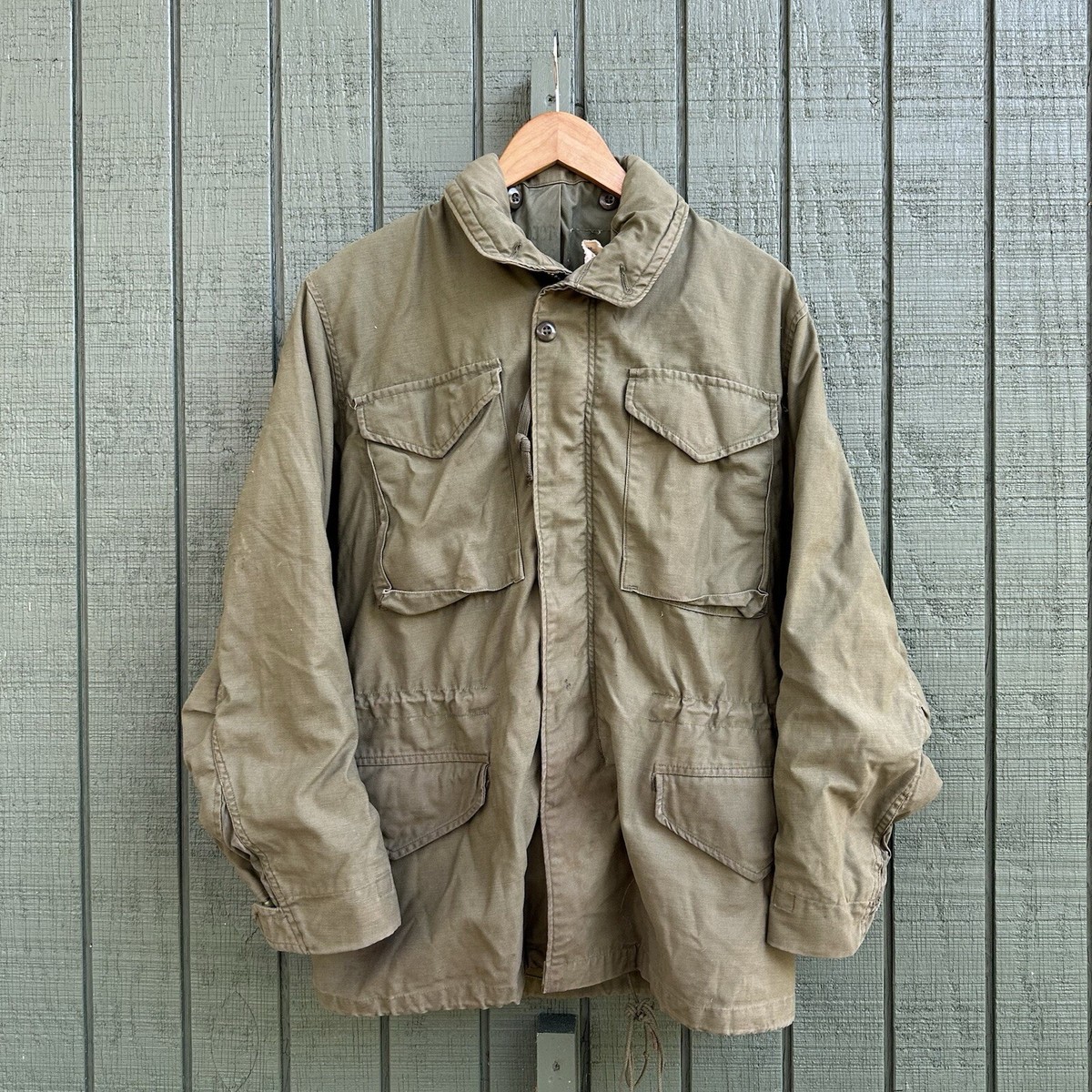 Vintage M65 Field Jacket Small Regular US ARMY coat Vietnam