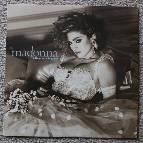 Madonna - Like A Virgin Vinyl LP - 1984 First Press - Sire 1-25157.