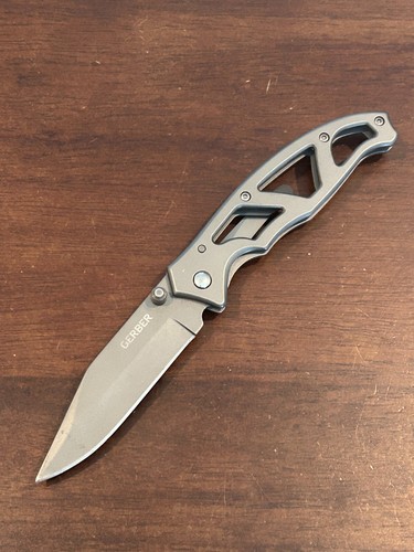 Gerber Paraframe I Knife Frame Lock Fine Edge Blade A21PF - Picture 6 of 10