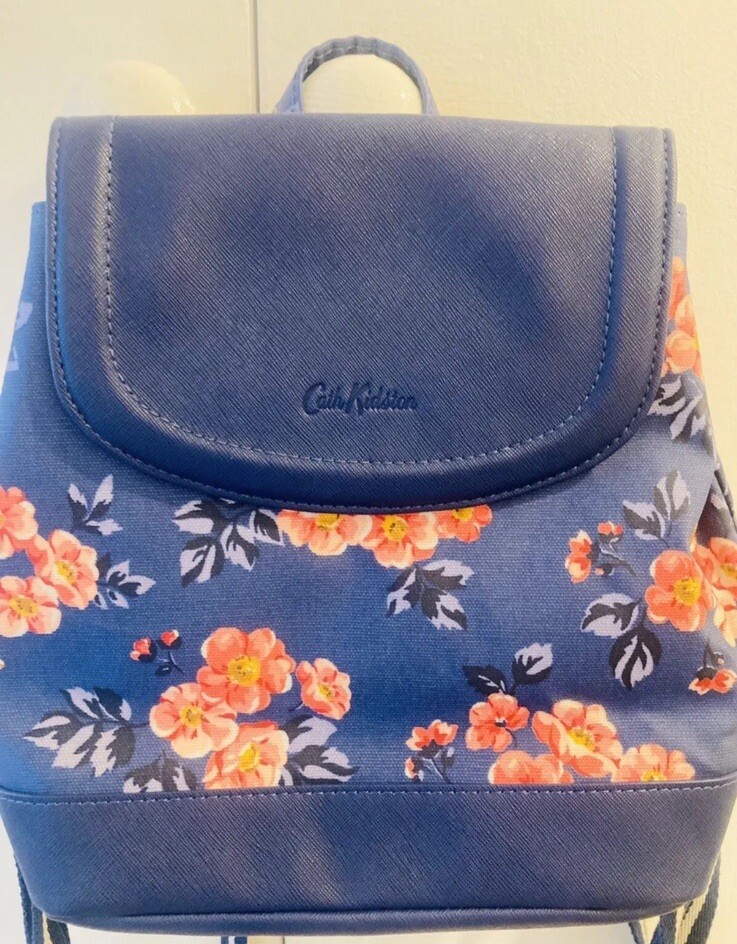 Buckle Backpack Cath Kidston Cath Kidston Navy Floral Cute Backpack UK