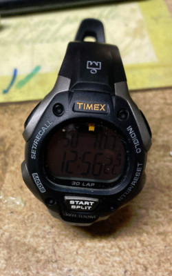 Timex Ironman Triathlon 30 Lap T5E901 mens  sports watch pre owned free shipping