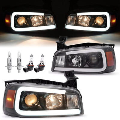 LED Projector Headlights Headlamps For Dodge Charger 2006-2010 Left & Right