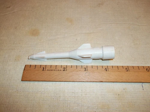 MARX ORIGINAL WHITE MISSILE/ROCKET TOP (ONLY) LOAD OR FOR PLAYSET OF GONDOLA