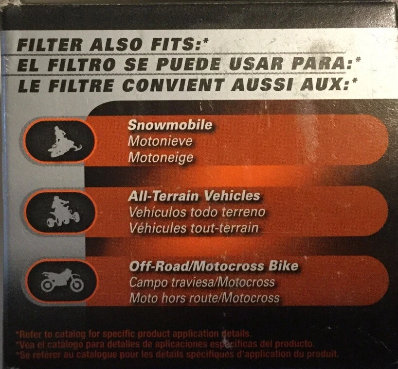 Filtro de aceite de motor para motocicleta, ATV, motocross y moto de nieve MARCO CH6000 Foto 2 de 4
