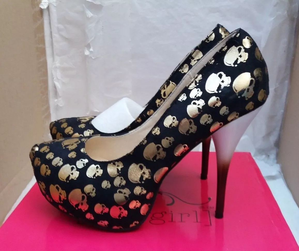 Womens skull shoes uk sale