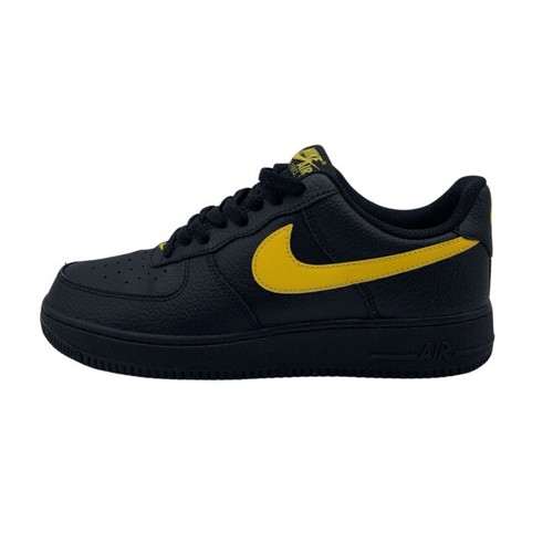 Size 10.5 - Nike Air Force 1 Low '07 Yellow Swoosh for sale online | eBay