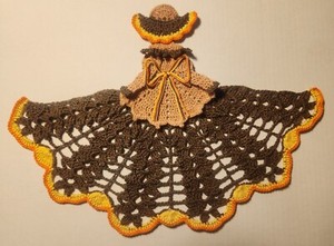 Crochet Crimoline Lady Doily - Ms. Autumn