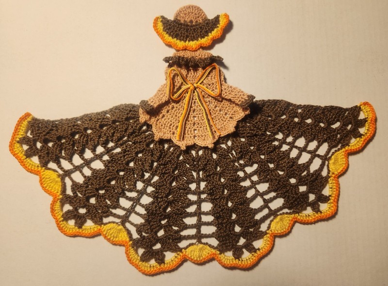 Crochet Crimoline Lady Doily - Ms. Autumn