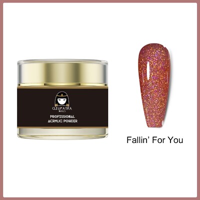 Cleopatra Nails Professional Acrylic Powder - 2oz (Fallin' for You Color)