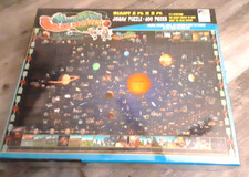 Map Of Solar System 600 Piece Jigsaw Puzzle Great American Puzzle Factory NIB