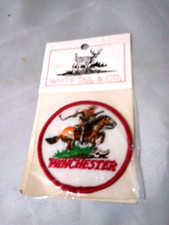 Vintage Winchester Iron On Emblem Patch Yoyager White Tail Co. in Package
