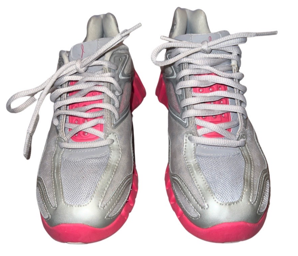 Womens Reebok Zigtech Basketball Running Shoes Size 7.5 Grey  display picture 1