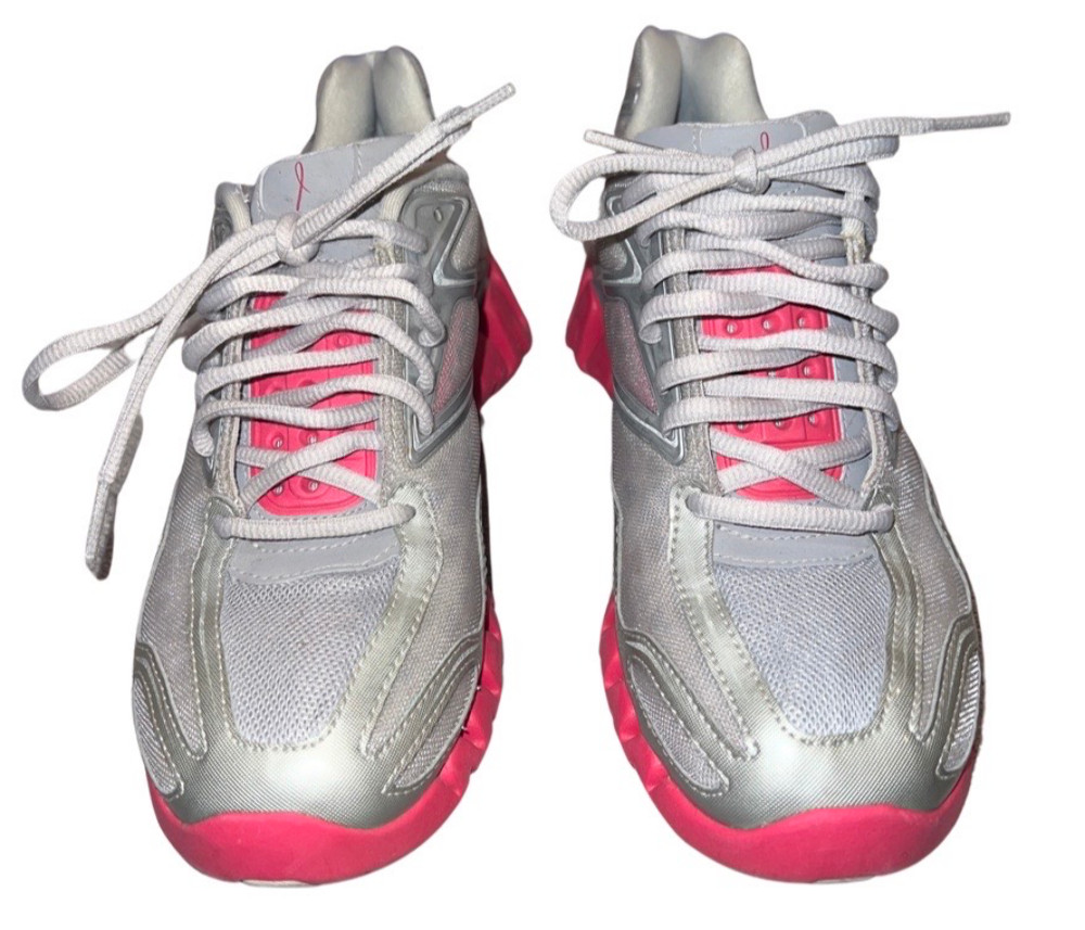 Size 7.5 Grey And Pink