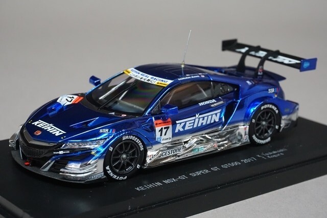【人気希少】EBBRO KEIHIN NSX-GT No.17 2017 1:43 EBBRO 45517 Honda KEIHIN NSX-GT Super GT500 2017 #17