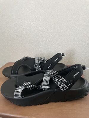 Nike Oneonta Trail Sandals Black / Wolf Grey / Platinum  display picture 1
