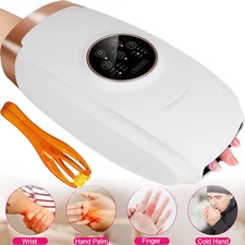 iMountek Cordless Electric Hand Massager Compression Therapy Vibration Heating