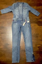 NWT Pepe Jeans Denim Jumpsuit Stitch Detail Women s Size XXL BRENDA 75022