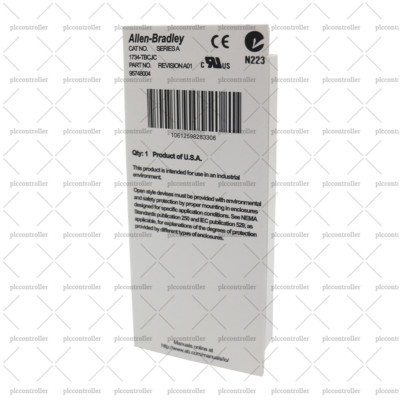 New Allen Bradley 1734-TBCJC Terminal Base POINT I/O AB 1734TBCJC