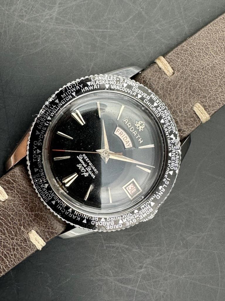 Vintage 1960s SS Ardath Reefguard Denis Diver 900ft Watch. | eBay