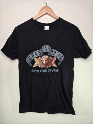 Amplified Guns N Roses Sweet Child O Mine Charcoal Cotton T-Shirt