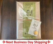 TRAVELER'S FACTORY TRAVELER'S notebook Kyoto Edition & Kyoto Brass Tag Icon Set