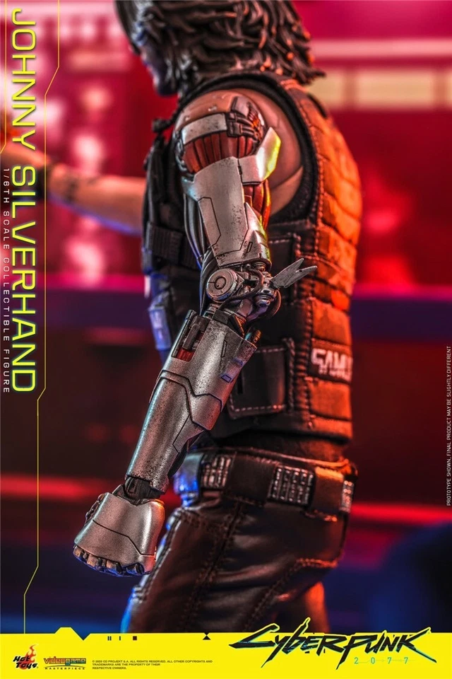 Hot Toys VGM47 CYBERPUNK 2077 JOHNNY SILVERHAND 1/6 en stock Foto 2 de 4