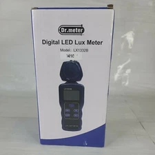 New Dr. Meter Digital LED Lux Meter - LX1332B