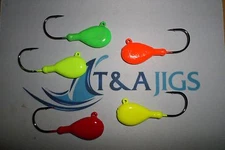 1.5 oz Blackfish Tautog Jig Heads pack of 12 **COLOR CHOICE** Black Fish Jigs 