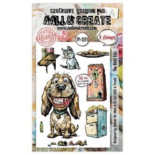 AALL Create A6 Clear Stamp Set - The Ruff Life, AALL-TP-1271