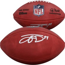 Jayden Reed Green Bay Packers Autographed Duke Full Color Football