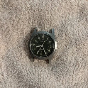 Hamilton 9415A Manual Mechanical Watch Black Dial. Khaki