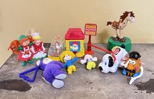 Vintage 1990' McDonalds, Burger King, Wendy  s Kids Meal Toys Lot Of 11