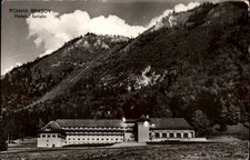 RPPC Hotelul Turistic Poiana Brasov Romania vintage postcard p792