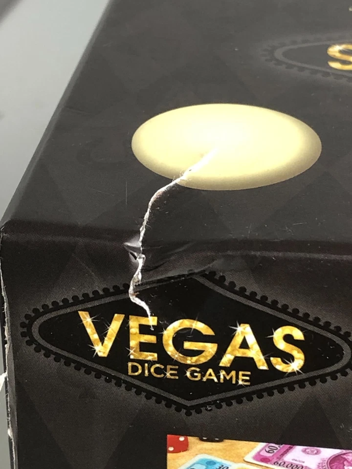 Vegas Dice Game Ravensburger Complete *Box wear* Open Box Never played OOP - Image 2 of 4