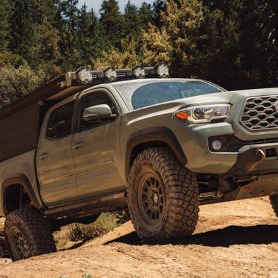 Rock Slide Engineering For 16-23 Toyota Tacoma Long Bed Rock Sliders