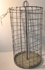 Park Designs Zinc Vintage Paper Towel Holder. Country / Farmhouse Decor New 