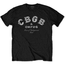 Men's Cbgb Classic Logo T-shirt X-Large Black