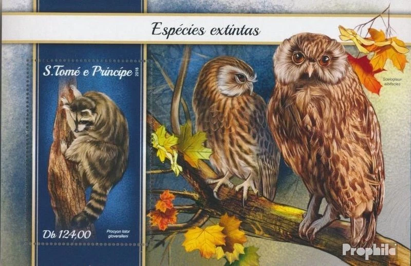 Timbres Sao Tome e Principe 2018 Mi bloc-feuillet 1356 (complète. édition) neuf  - Photo 1/1