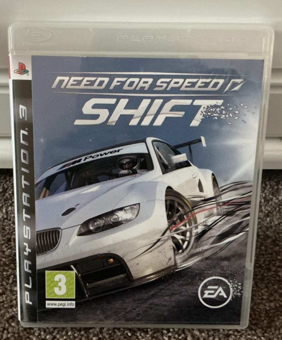 Need For Speed Shift Sony PlayStation 3 PS3 game with manual