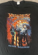 Megadeth X-Large European Tour T-Shirt ‘Super Collider’ NEW!