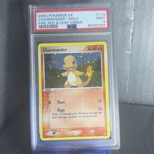 Charmander graded PSA 9 for sale on eBay
