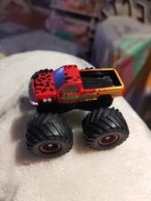 HW Micro Machines Galoob - Monster Truck. Vintage 1990 Crusher Red Yellow