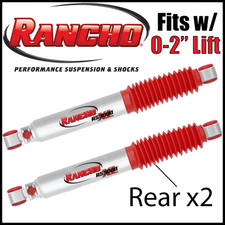Rancho Rs9000xl Rear Shock Absorbers Pair Fit 1984-85 Toyota 4runner W0-2 Lift